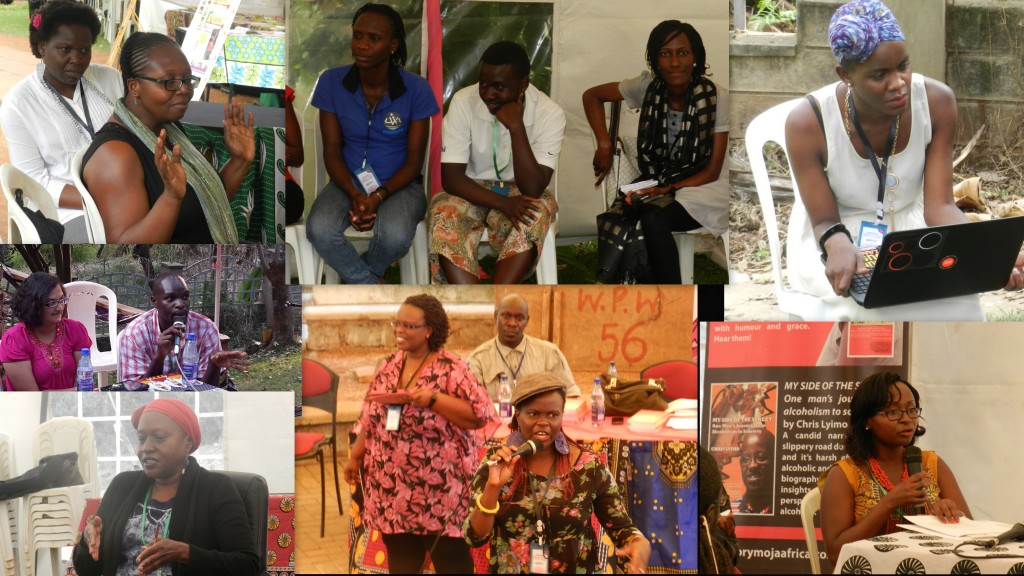 Ugandans at the 2014 Storymoja Festival