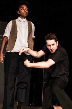 Nick Welsh and Lindiwe Mitshikiza in Ster City Photo by  Daniel Gilbert Bwette for #KITF2014